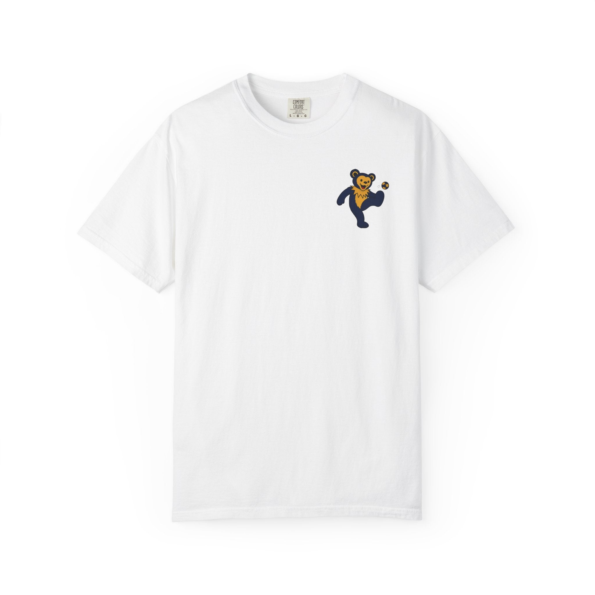 Navy and Gold Hacky Sack Tee