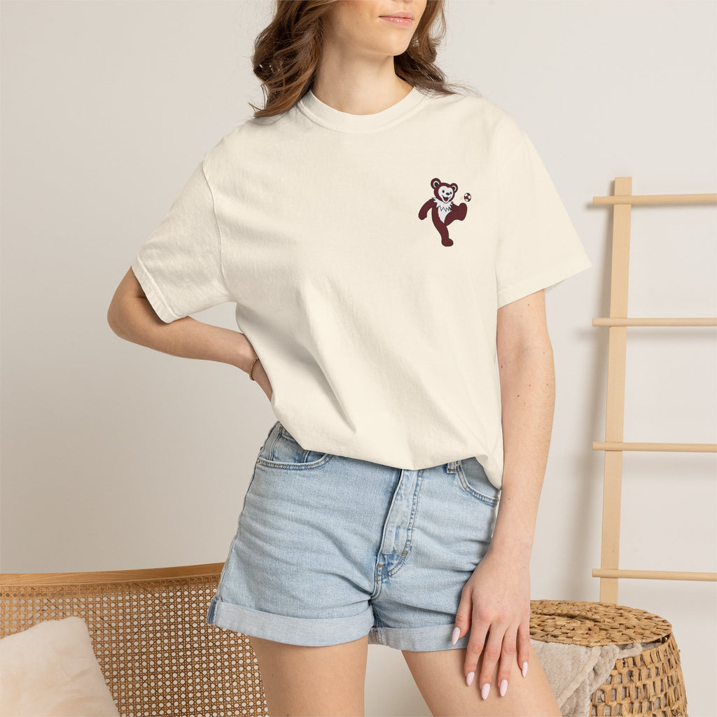 Maroon Hacky Sack Tee