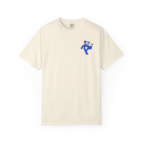 Blue and Yellow Hacky Sack Tee