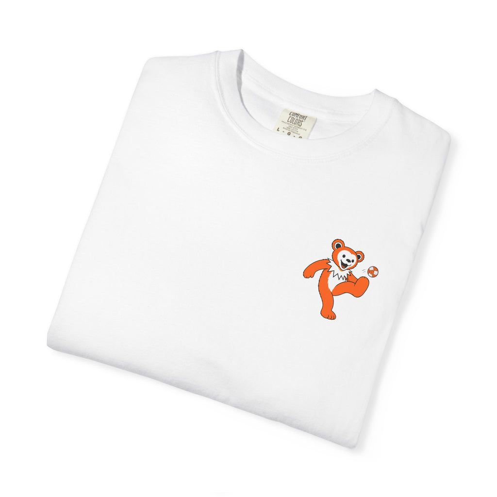 Orange and White Hacky Sack Tee