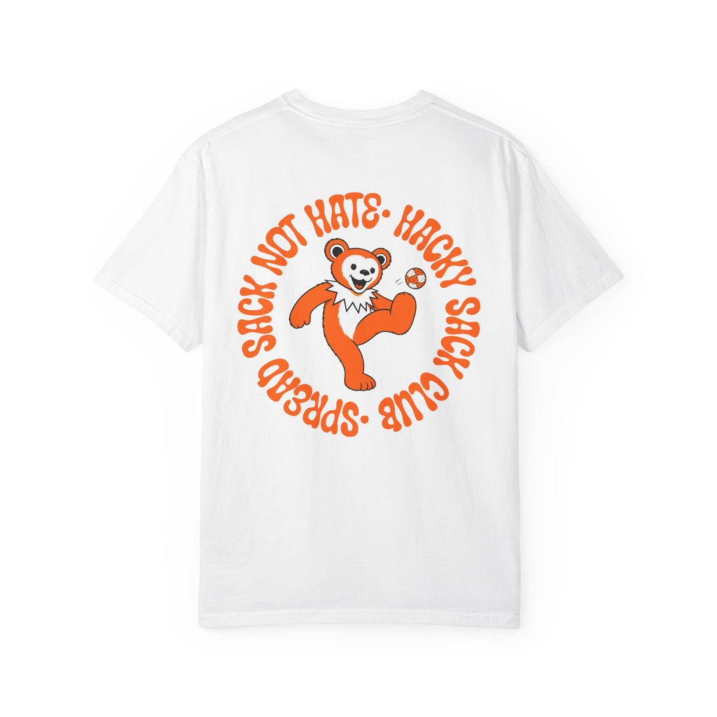Orange and White Hacky Sack Tee