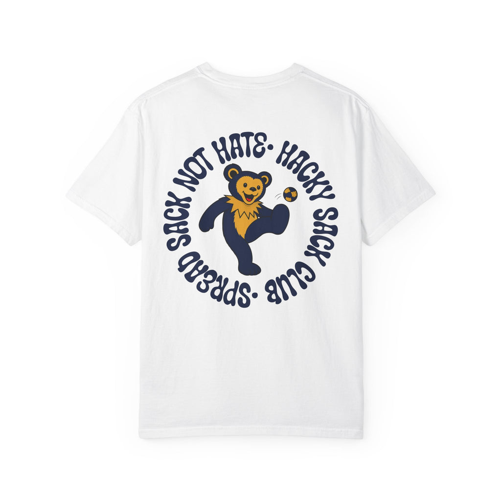 Navy and Gold Hacky Sack Tee