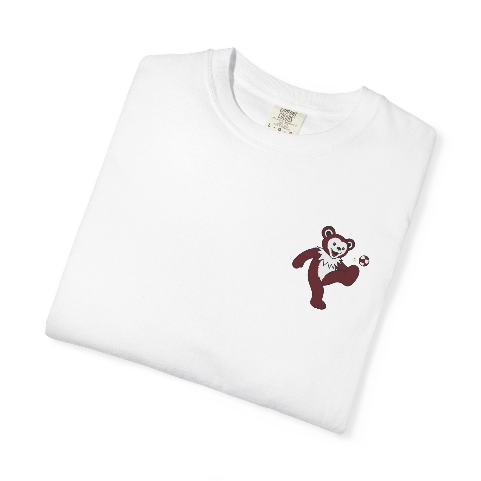 Maroon Hacky Sack Tee