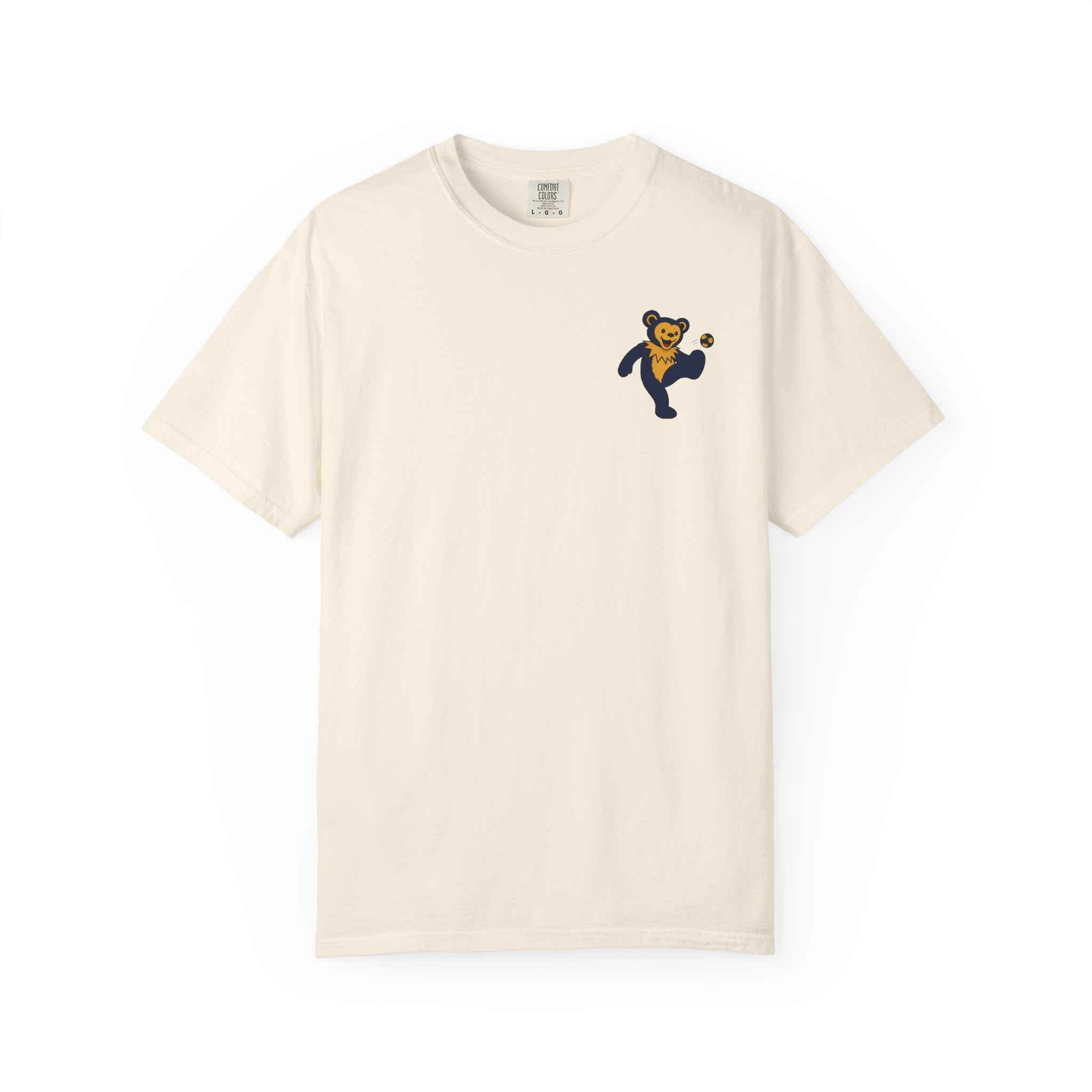 Navy and Gold Hacky Sack Tee