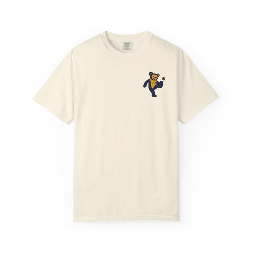 Navy and Gold Hacky Sack Tee