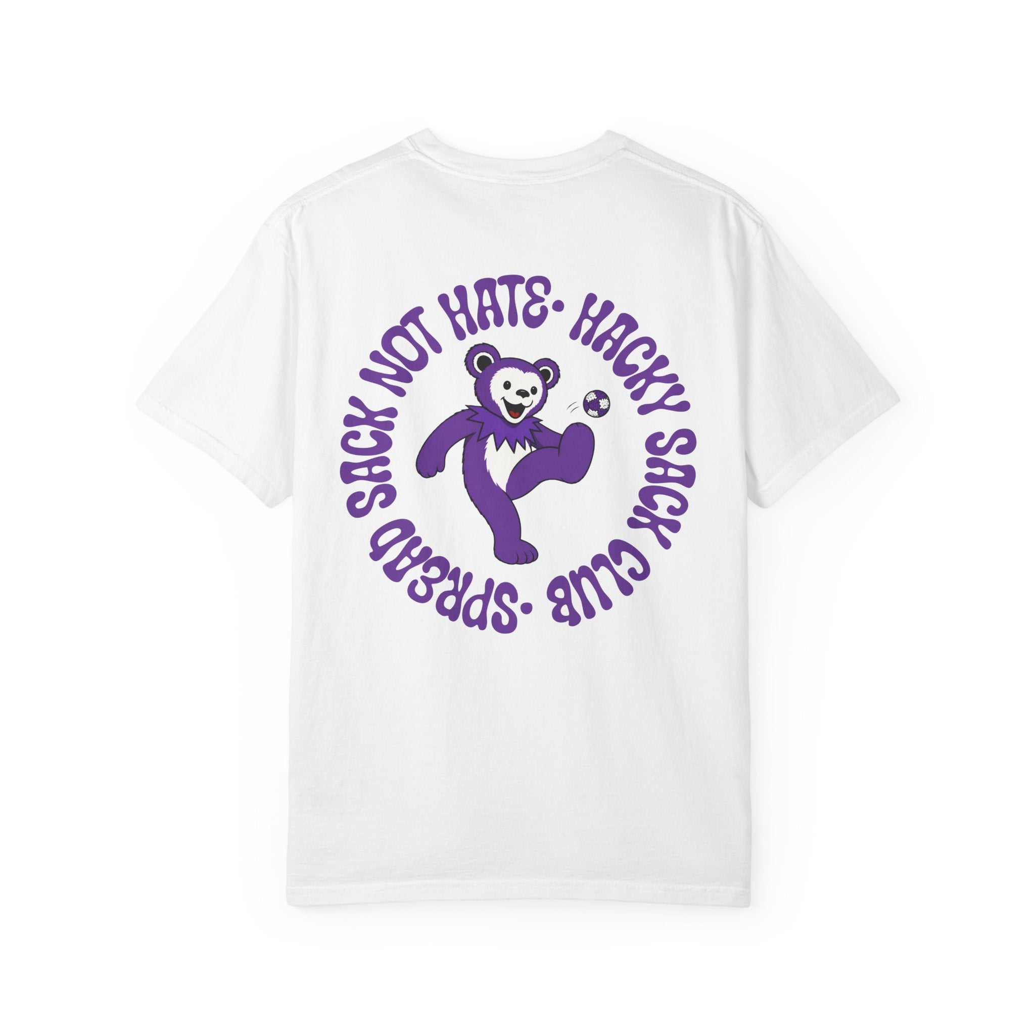 Purple Hacky Sack Tee