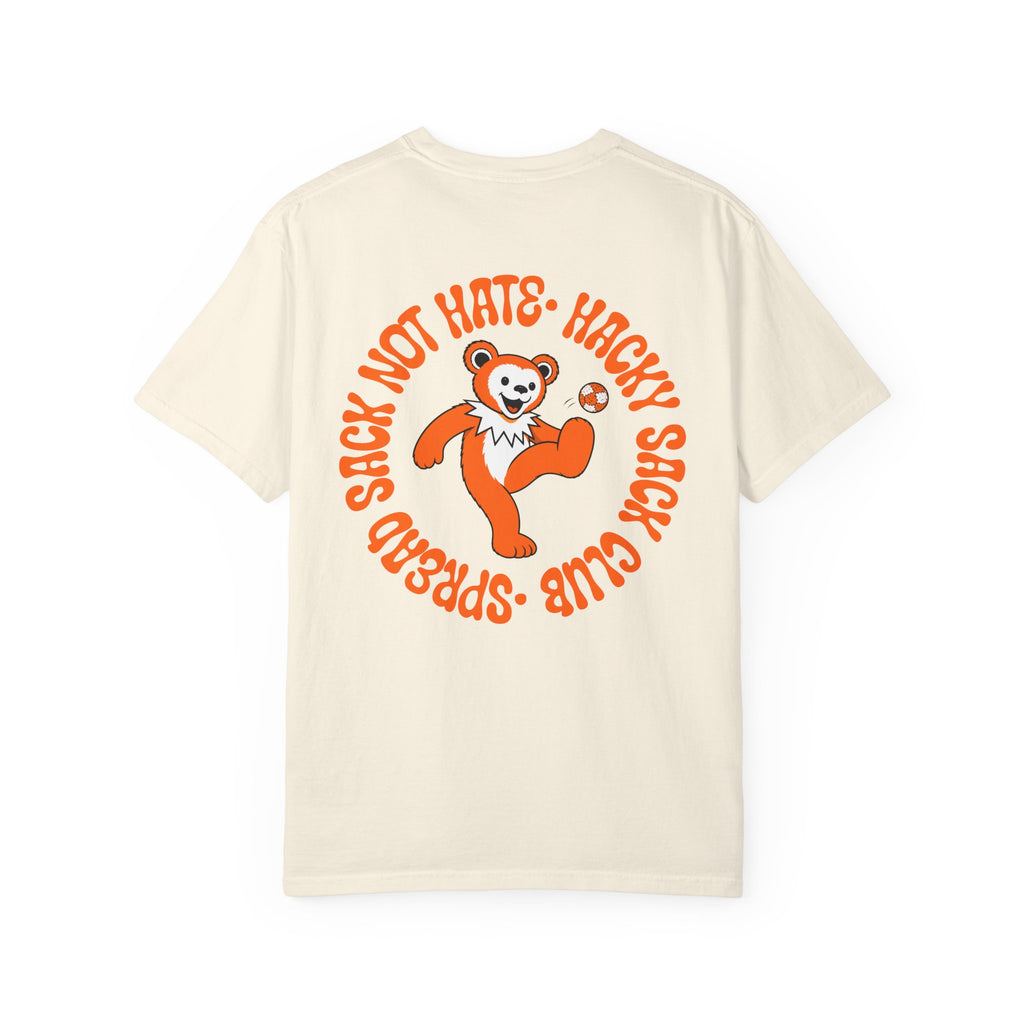 Orange and White Hacky Sack Tee